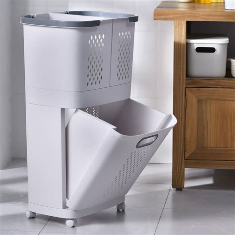 big laundry basket with wheels